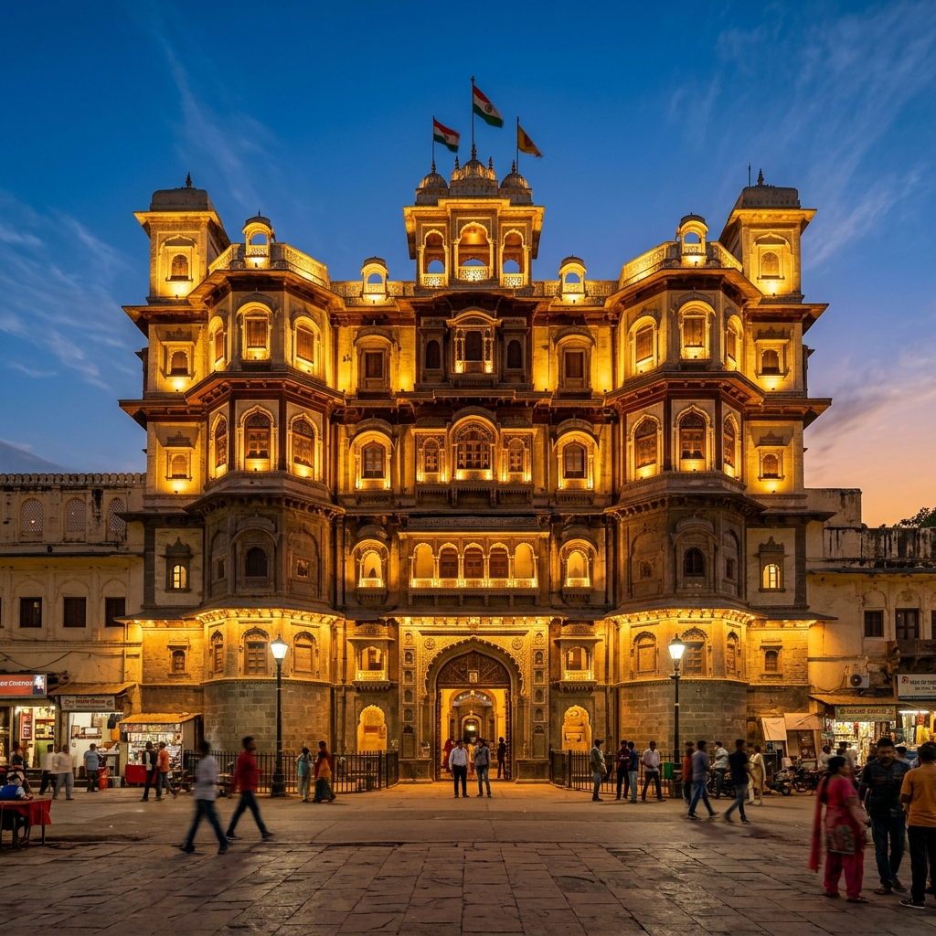 Indore Rajwada Palace Landmark