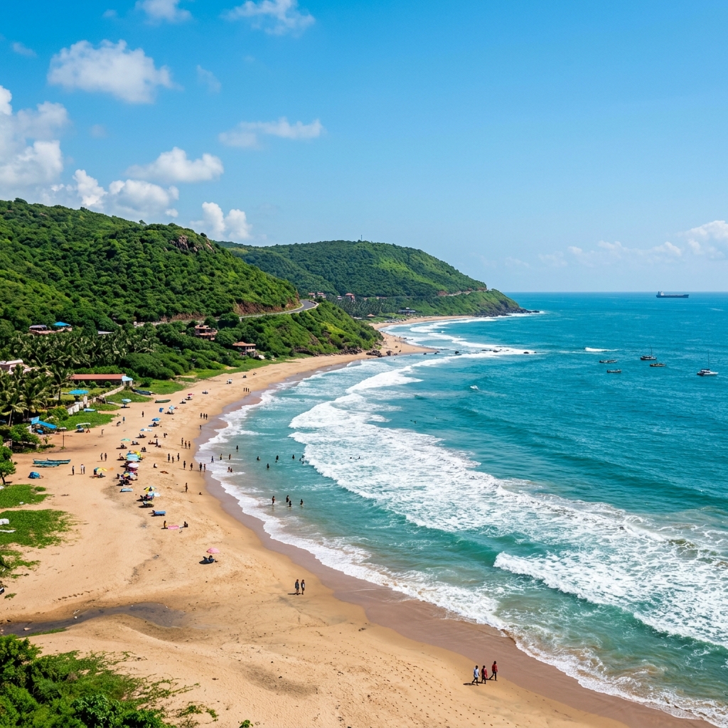Visakhapatnam Rishikonda Coastline