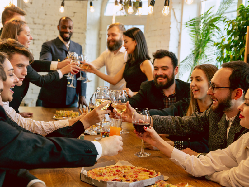Corporate Networking Bar Setup